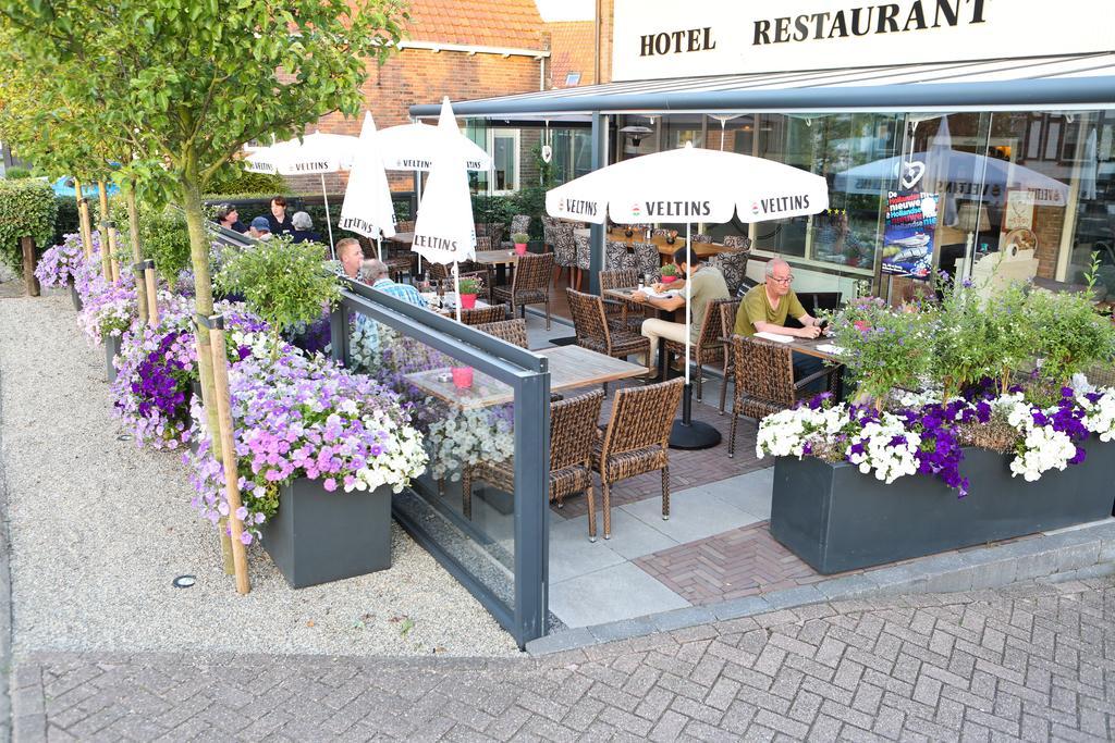 Hotel Restaurant De Hoogt Maasdam Exterior foto