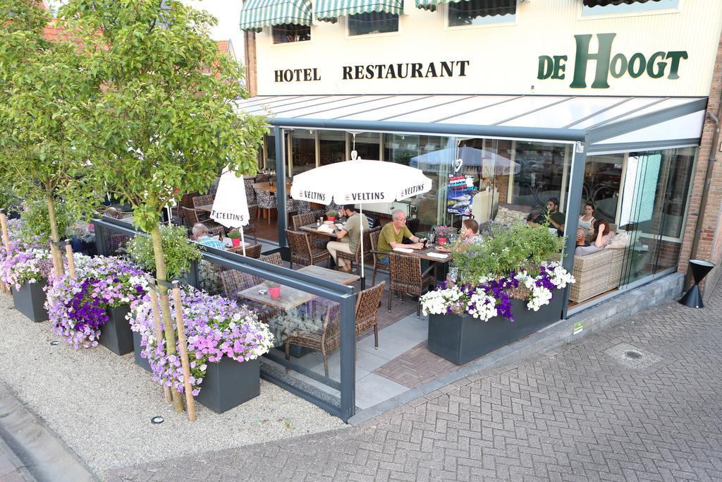 Hotel Restaurant De Hoogt Maasdam Exterior foto